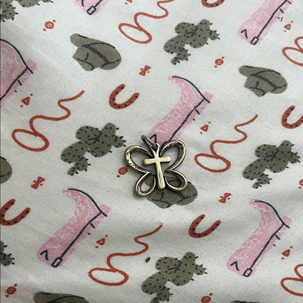 James Avery retired renewal of life butterfly pendant